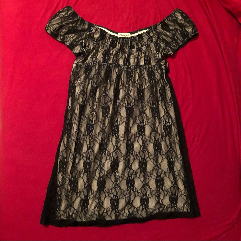 Black Lace mini Dress